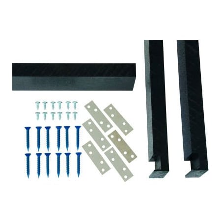 Bradley Bradley Locker Base B031212-205 12x12 - Black B031212-205